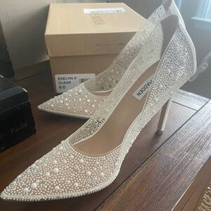Steve Madden Evelyn Clear Heel